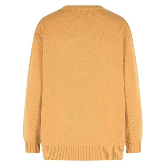 Max Mara Camel Wool And Cashmere Sweater Women